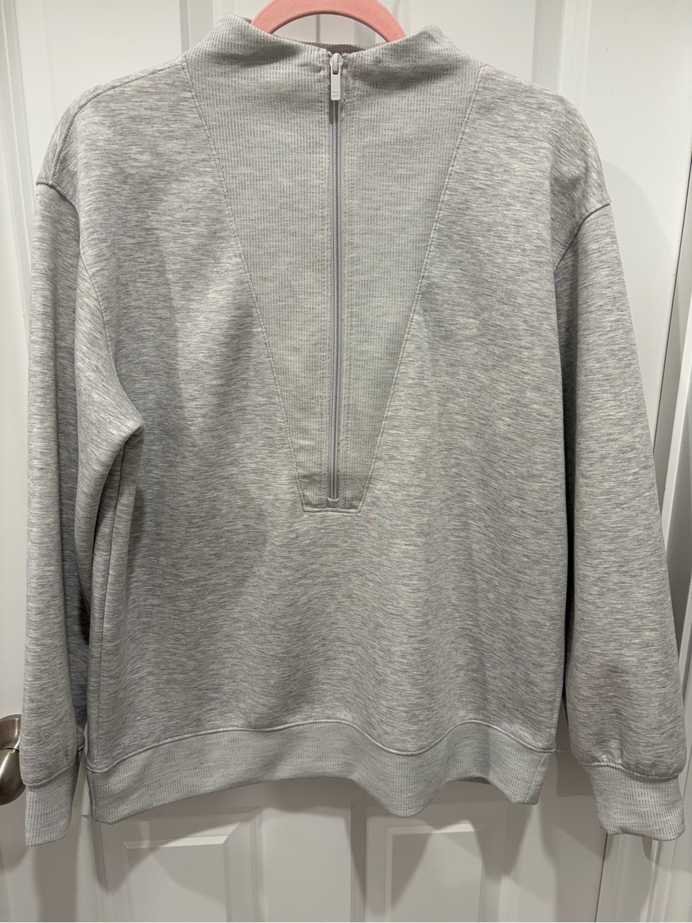 All in motion women’s Half-Zip Pullover Sweatshirt - Light Gray